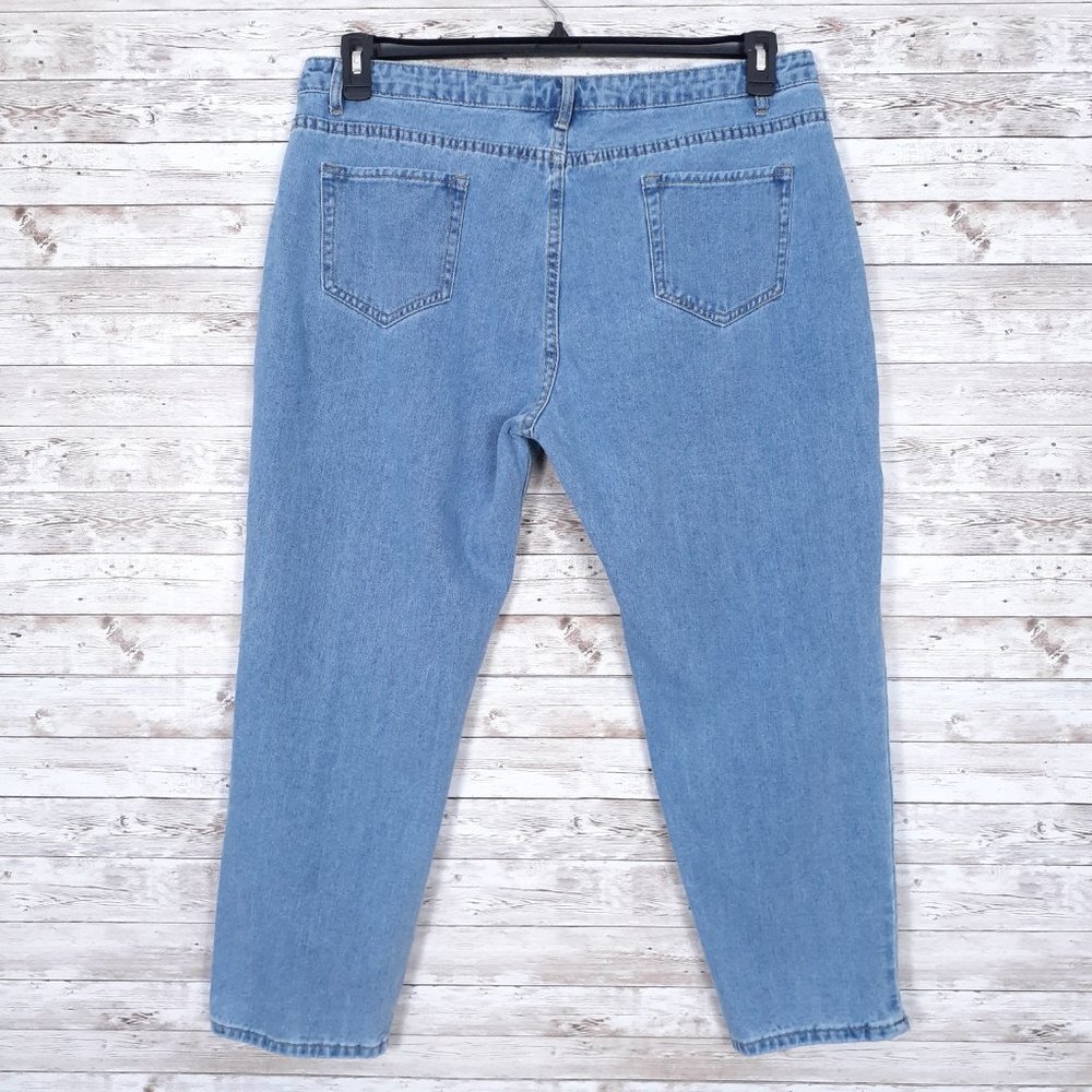 Womens Jeans 2XL Tapered Leg Unbranded 149 - Picture 2 of 5